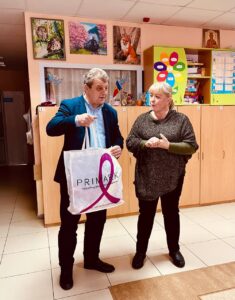 Donație pentru Centrul de Integrare Socială