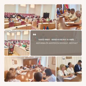 Vasile Cușcă — Ședință de lucru